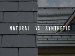 natural vs synthetic slate roofing in Allentown