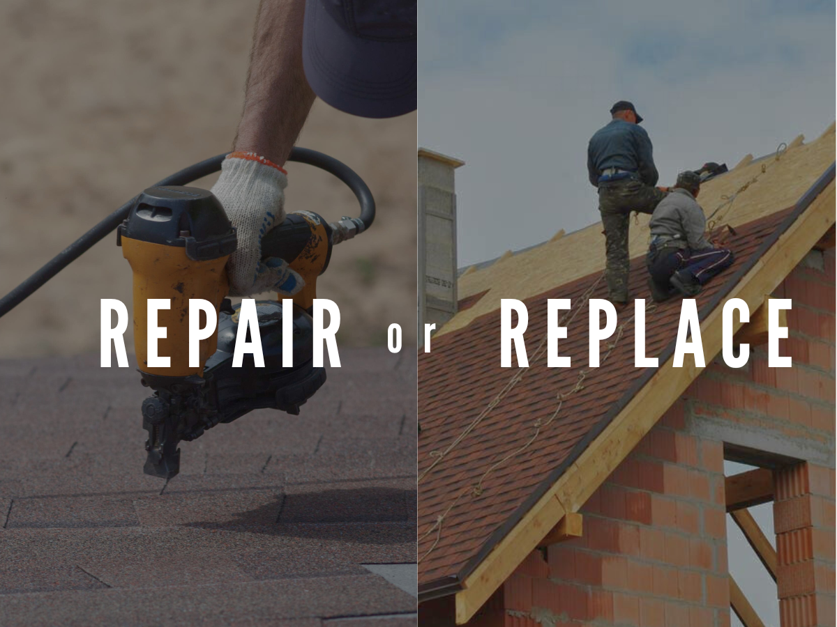 roof repair vs roof replacement in Pennsylvania