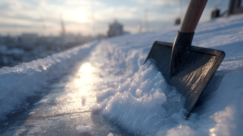 winter roof inspection
